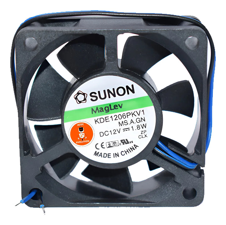 Ventilador De Refrigeración 6x6x2cm 12v Dc 2 Cables 1.8w