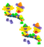 Combo 2 Sets de Armotodo x 72 Bloques C/U – 144 Piezas en Total, Colores Surtidos, Estimula Creatividad y Desarrollo Infantil, Incluye Tulas con Cremallera para Fácil Transporte