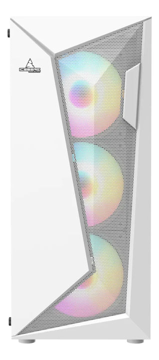 Gabinete Gamer Iceberg Flow D Blanco 4 Ventiladores Argb