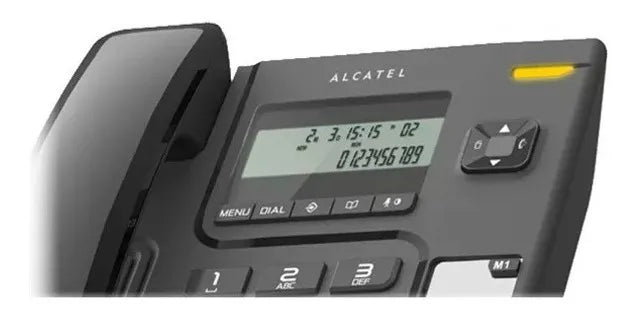 Teléfono Alcatel T56 fijo - color negro