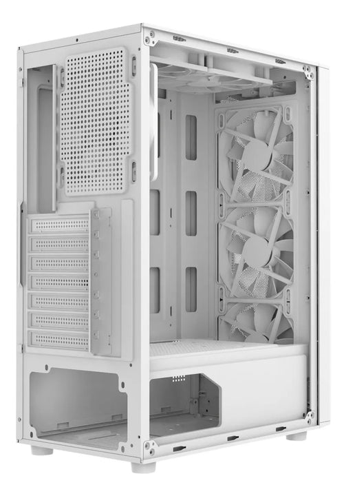 Gabinete Gamer Iceberg Flow D Blanco 4 Ventiladores Argb