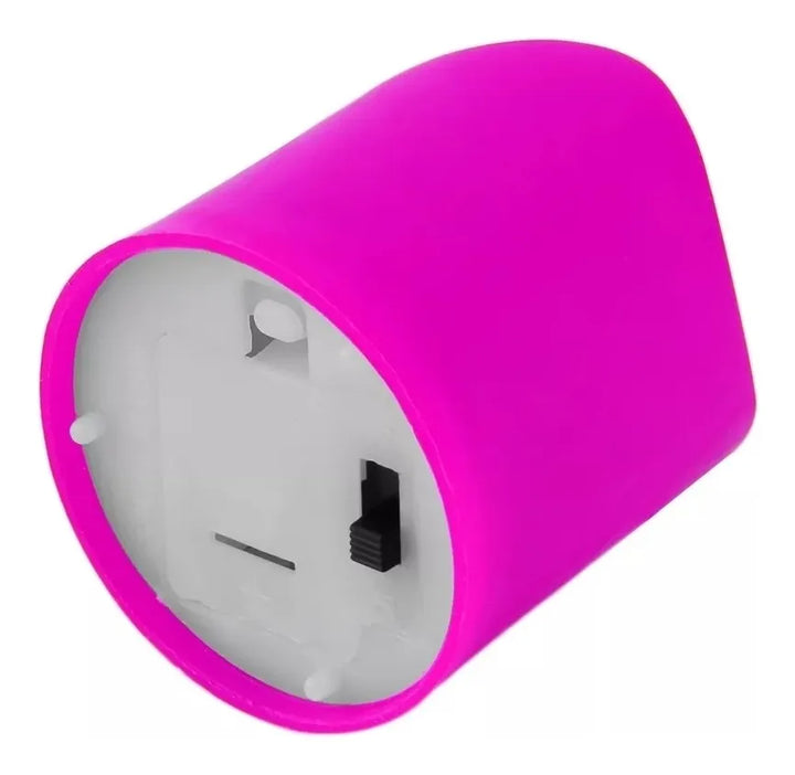 6 Velas Led Multicolor Pilas Navideñas Luz Rgb Iluminación