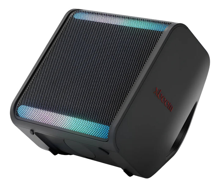Parlante Lg Xboom Stage 120w Portátil Sonido Y Luces 12h On Negro
