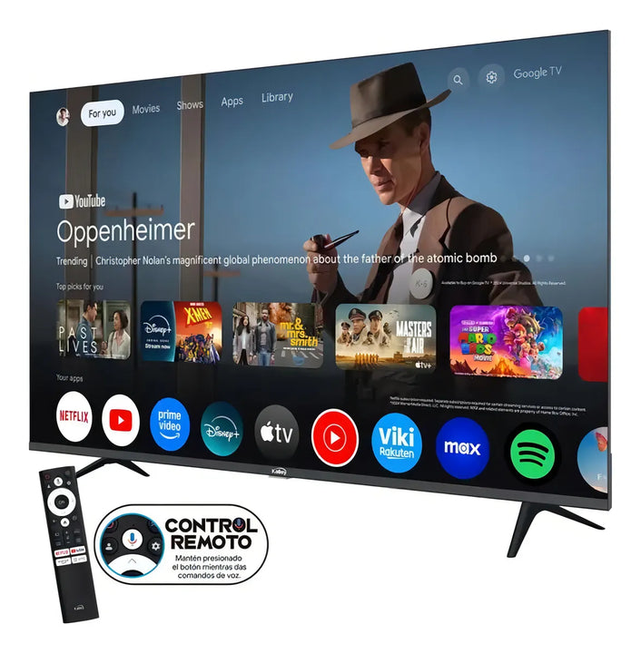 Tv Kalley 65 164 Cm 65g305 4k Uhd Max Led Smart Tv Google