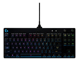 Teclado Logitech G Pro Rgb Switch Gx Clicky Blue Gaming Idioma inglés EE. UU.