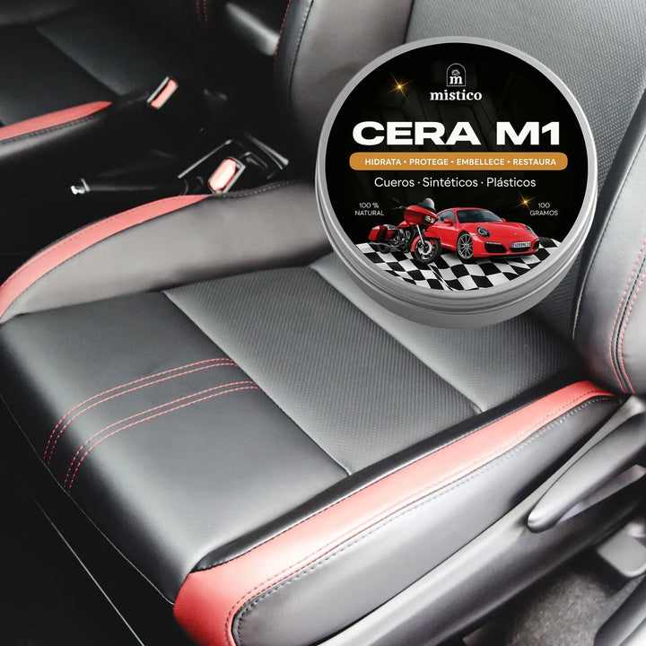 Cera Para Cojinería Cuero Y Plástico - Protección Uv 100 Gr