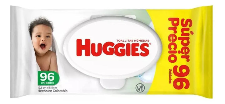 Toallitas Humedas Huggies 96 Unidades