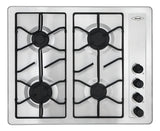 Estufa De Empotrar Haceb Inox 66x54 Cm Platina A Gas Natural Color Gris