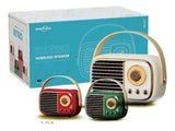 Radio Fm Vintage Bluetooth Recargable Parlante 5w Usb Variado