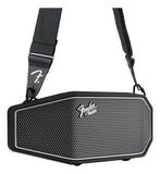 Fender X Teufel Rockster Cross - Altavoz Bluetooth Inalámbrico Portátil, Resistente, Impermeable, 16 Horas De Batería, Potente Sonido Estéreo, Subwoofer, Banco De Energía Integrado, Correa De Guitarra