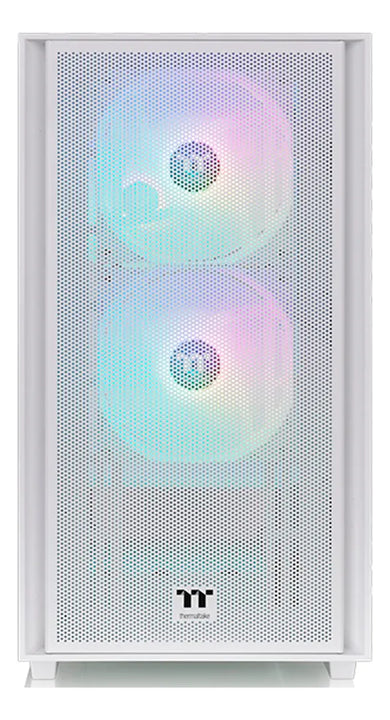 Caja M-atx Thermaltake Versa H16 Tg Argb + Fuente 650w Color Blanco