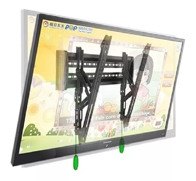 Soporte North Bayou NBC3-T de pared para TV/Monitor de 40" a 65" negro