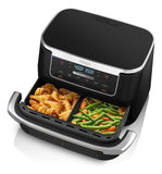 Freidora Ninja Doble Canasta 6 En 1 Capacidad 6.6lt Airfryer Negro