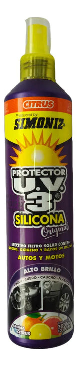 Silicona Simoniz Uv3 300ml Color Citrus