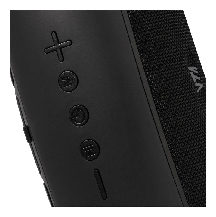 Parlante Recargable Rhythm 30w Vta Con Bluetooth Luces Led Y Color Negro