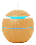 Humidificador Ultrasónico Qatar Shop 3237 Madera Clara Con Difusor Aromático
