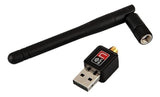 Adaptador Receptor Wifi Usb Inalambrico 150 Mbps Con Antena