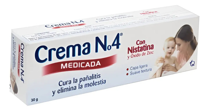 Crema N 4 Medicada Tubo X30gr