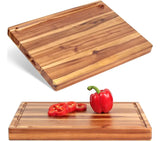 Tabla 40x26cm Cocina Picar Teca + Cera Abeja Tabla Teca