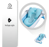 Tina Bañera Plegable Para Bebé Color Azul Tina Bañera Plegab Tina Bañera Plegable Para Bebé