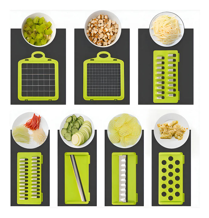 Picador Rallador Verduras Mandolina Ayudante De Cocina