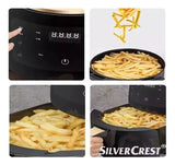 Freidora De Aire 6l Air Fryer Digital Pantalla Táctil Negro