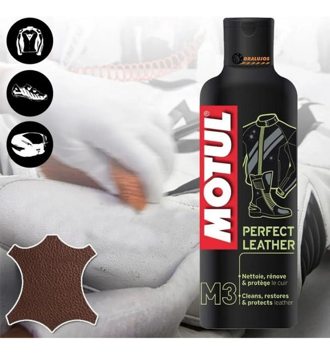 1 Crema Limpiadora Indumentaria 250ml Motul M3 Perfect Leath