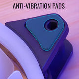 Ventilador Fan Cooler 120mm. Caja Pc Gamer / Luz Led Rainbow