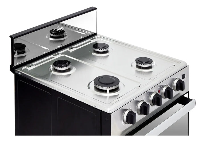 Estufa Romero Ultra Haceb 50 Cms Gas Natural Inox Color Negro