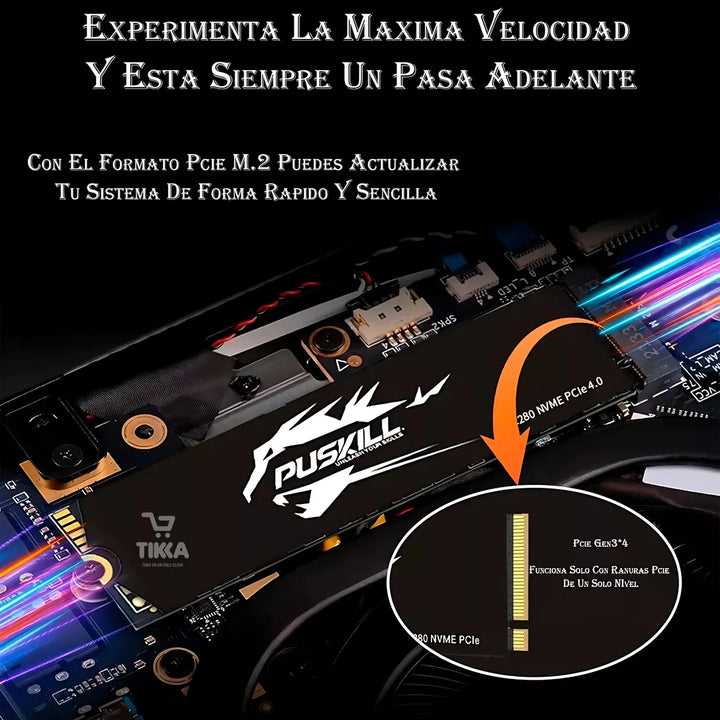 Ssd Nvme Disco Duro Solido 512 Gb M2 2280 Laptop Computacion