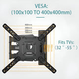 Soporte De Pared Movible Para Tv De 32 A 55 Pulgadas AN400 Negro KVHB