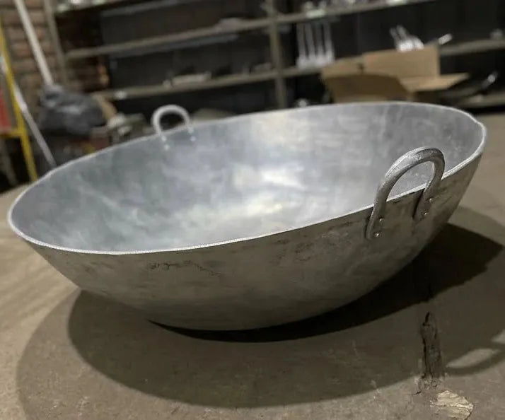 Paila Dulcera De Aluminio A Buen Precio De 60cm De Ancho #24 Gris