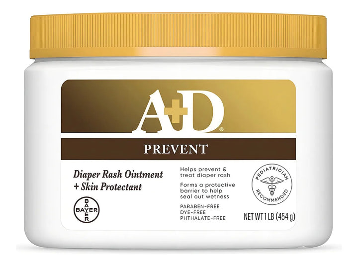 Crema A+d Antipañalitis Prevencion Pañalitis 454 Grs A&d