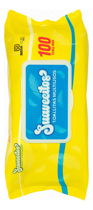 Pañitos Húmedos X100 Suavecitos Caja X24