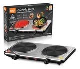 Estufa Electrica Portatil Hogar Cocina 2 Puestos 200w Según Disponibilidad