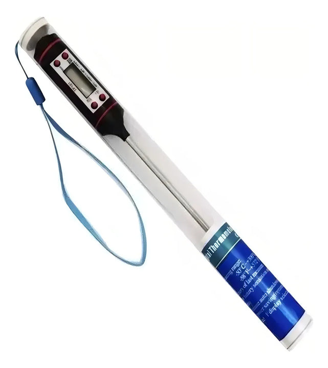 Termómetro Digital Cocina Barbacoa + Batería Color Negro