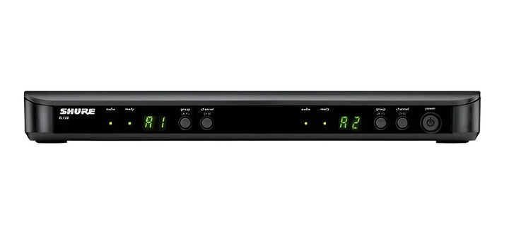Micrófono Inalámbrico Shure Blx288/pg58-j10 Receptor Doble Color Negro