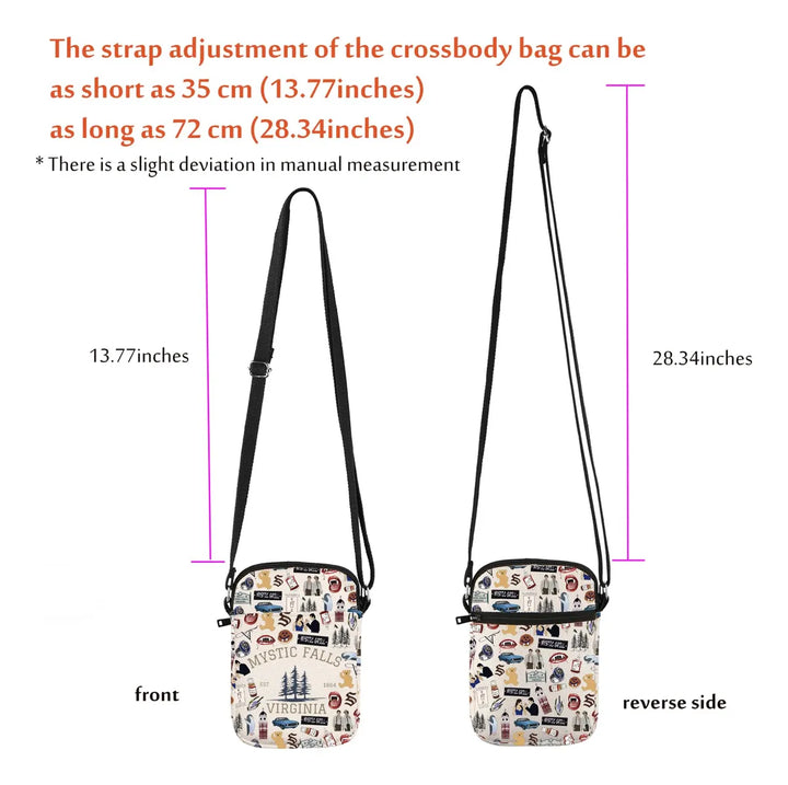 Bolso Cruzado Tvd Vampiros Mystic Falls Regalo Soñador
