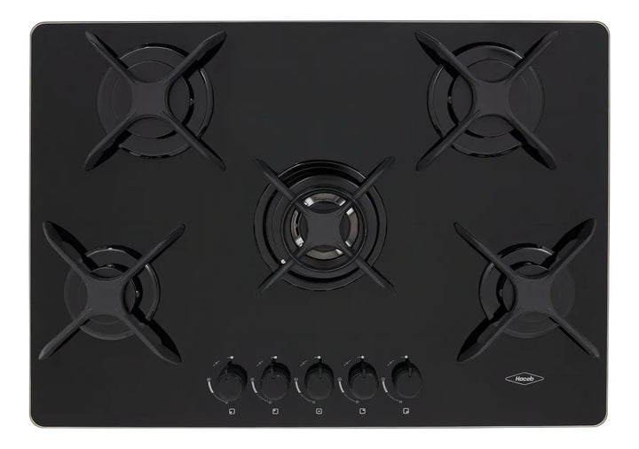 Estufa De Empotrar Cristal 76 Cm Gas Natural Haceb