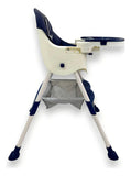 Silla De Comer 3 En 1 Kidshop Cy006 Plegable Azul
