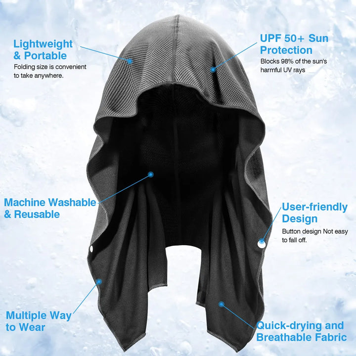 Sukeen Toalla Refrescante Con Capucha, Toallas Refrescantes