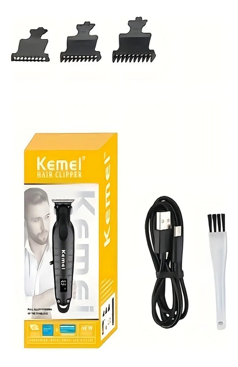 Cortadora de pelo Kemei km 2293 Acabamento negra