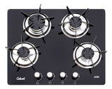 Estufa De Empotrar Vidrio 5883 Gas Natural Negro