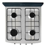 Estufa Sobremesa En Acero Inoxidable Gas Natural 4916 Gris