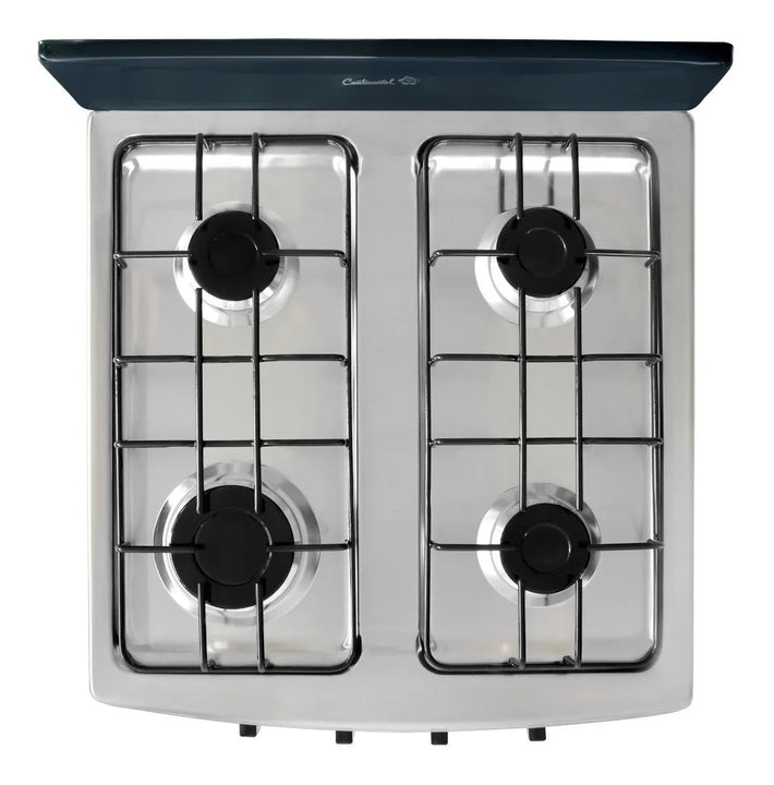 Estufa Sobremesa En Acero Inoxidable Gas Natural 4916 Gris