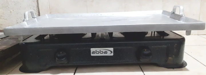 Plancha Asadora De Aluminio Para Cocina Estufa 55 Cm X 34 Cm Gris