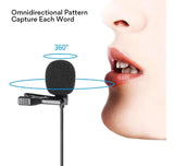 Microfono Corbata Jack 3.5 Clip Grabar Audios Videos Celular