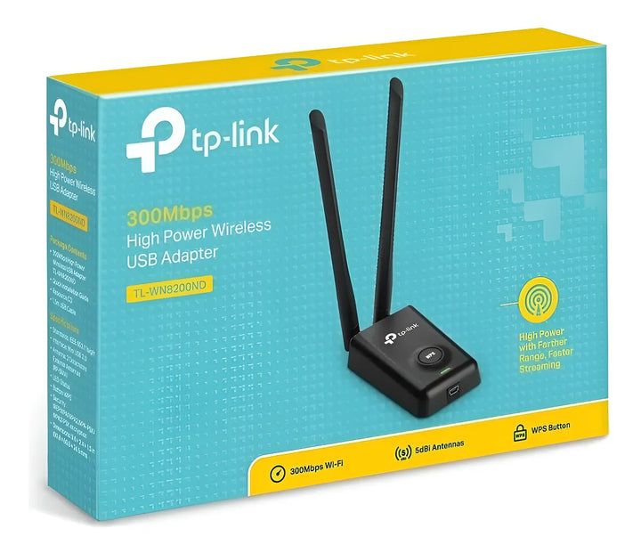 Adaptador USB inalámbrico TP-Link WN8200nd a 300 Mbps