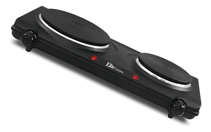 Estufa Eléctrica Portátil Cocina Dos Puestos 1700 W Bgs102b Color Negro