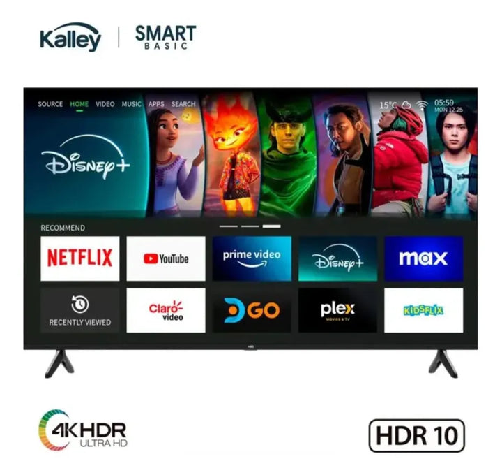 Tv Kalley 50 50sb300 4k Uhd Smart Tv + Roku Express